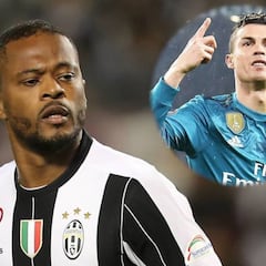 Evra, a Cristiano: "Si no quieres ser una mascota en el próximo Mundial, ve a la Juve"