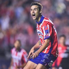 Atlético San Luis 2 - 0 Atlas: resumen, resultado y goles