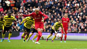 Resumen y goles del Liverpool vs. Watford de la Premier League