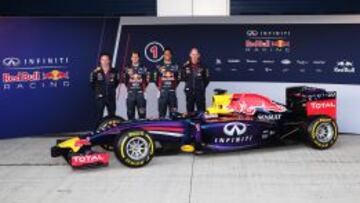 Red Bull exhibe el coche más espectacular de la parrilla