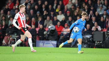Resumen y goles del PSV vs Atlético, jornada 6 de la Champions League 25-26