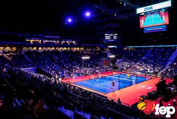 El WiZink Center durante el Campeonato de Espa&ntilde;a de P&aacute;del.