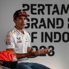 Márquez: “Peor caerse intentando no caerse, que empujando”
