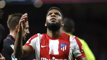 Lemar, en el partido ante el Levante. 