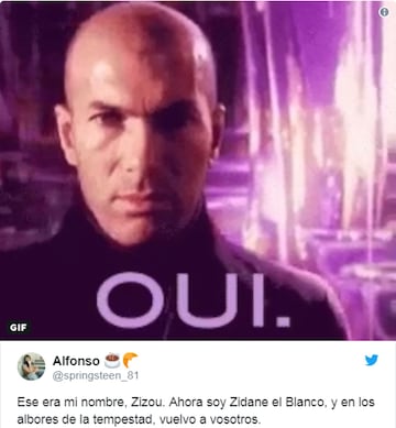 Los mejores memes del regreso de Zidane al Real Madrid