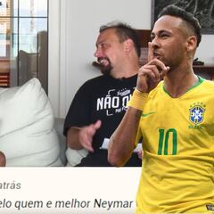 La pregunta que puso en serios aprietos a Marcelo: ¿Hazard o Neymar, quién es mejor?