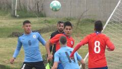 La Roja Sub 20 cayó en segundo amistoso contra Uruguay