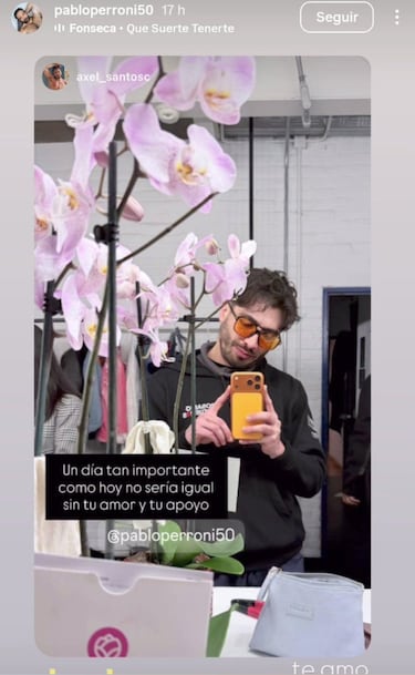 ¿Quién es Axel Santos, la nueva pareja de Pablo Perroni?