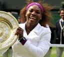 Serena, quinto Wimbledon con récord de saques directos