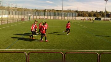 A diferencia de otros partidos, esta vez el Racing Rioja solo pudo celebrar un gol. 