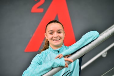 Sara Ortega: “El gol en el Di Stéfano no se me olvidará en la vida, ojalá repetir”