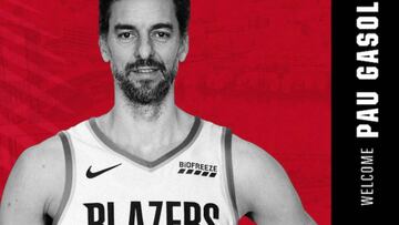 "Los Trail Blazers y Pau Gasol se unen en el momento ideal"