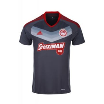 Alan Pulido y el Olympiacos estrenarán este jersey en la liga griega.