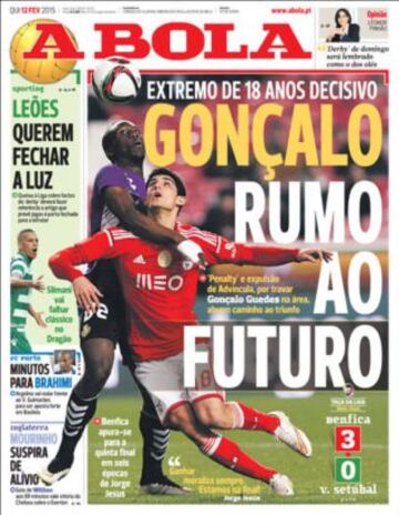 Portadas de la prensa deportiva