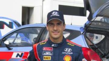 Sordo, durante un test.