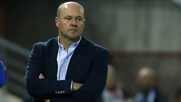 Pepe Mel durante un Granada-Betis