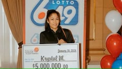 She wins more than $3 million in the lottery, lets her partner collect the prize, and ends up running away to be with a “new guy.”