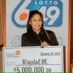 She wins more than $3 million in the lottery, lets her partner collect the prize, and ends up running away to be with a “new guy.”