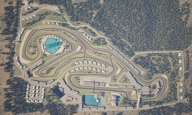 Los circuitos de carreras de Tilke incorporarán lagunas de surf