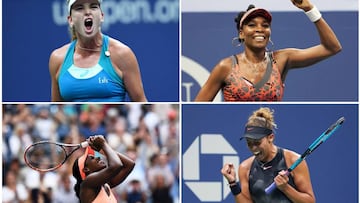 Cuatro chicas estadounidenses en semifinales 32 años después