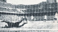 Iribar topa con Puskas