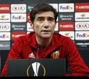 Marcelino: "Los primeros 35 minutos es de lo mejor del año"