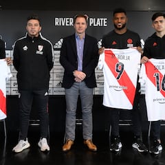 Borja y la charla con Borré al llegar a River