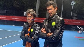 Novak Djokovic se declara fan de su fan más apasionado y divertido