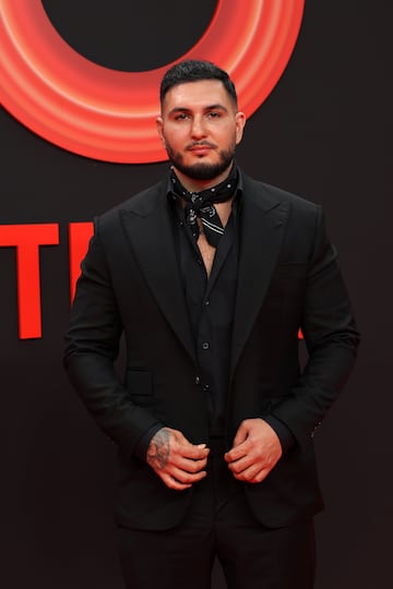 Omar Montes durante la fiesta que organiza Netflix para celebrar el 10º aniversario de su llegada a España.