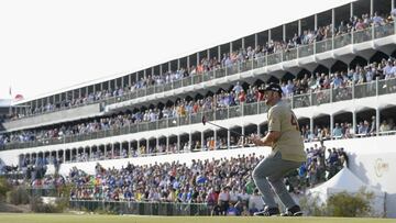 Jon Rahm en el Phoenix Open at TPC Scottsdale de 2018.