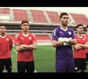 La aparición de Hernández y Silva en spot de Independiente