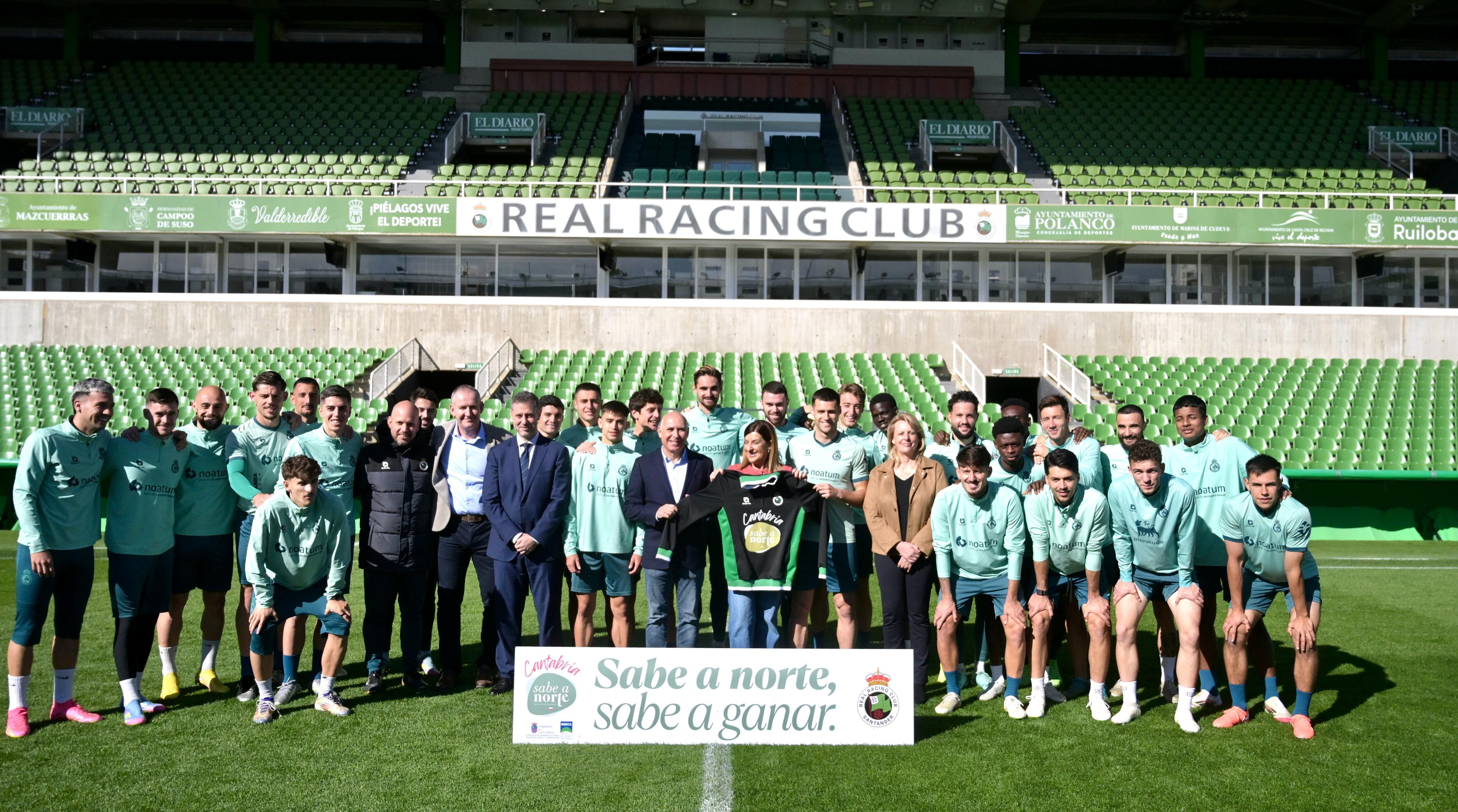 El presidente del Racing fija el ascenso directo en torno a los 73 puntos.