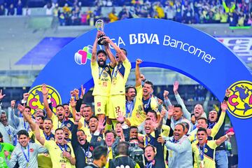 29.- América, 18 puntos.