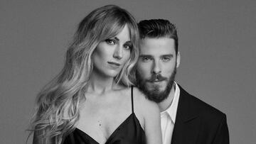 De Gea junto a Edurne.