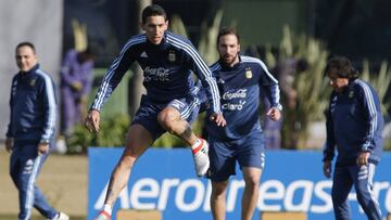 Messi se une; Pastore, Lavezzi y Agüero se entrenan aparte