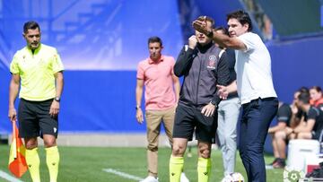 Karanka, durante el Andorra - Granada.