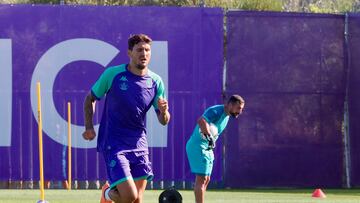 Valladolid 8/7/2025. Primer entrenamiento Del Real Valladolid en la temporada 2025/26. Photogenic/Miguel Ángel Santos
