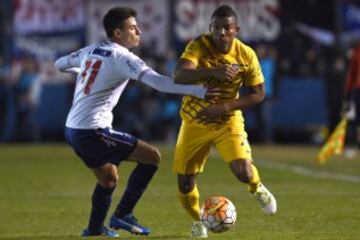 Fabra completó dos goles con Boca Juniors en Copa Libertadores.