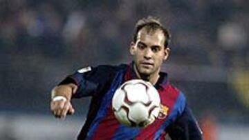 <b>RUMORES. </B>El nuevo contrato firmado por Gabri, pese a que no es una renovación, podría poner fin a los rumores que apuntan a su salida del Barcelona.