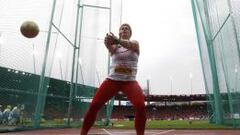 La polaca Wlodarczyk, récord mundial de martillo (79,83 m)
