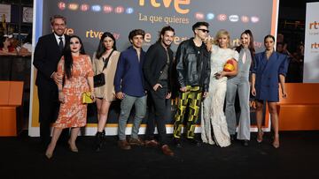 Maximo Huerta, Alaska, María Eizaguirre y Chanel Terrero asiste a la presentación de la nueva temporada 22-23 de RTVE, a 14 de septiembre de 2022, en Madrid (España).
TELEVISIÓN;GENTE;EVENTO
RAUL TERREL
14/09/2022