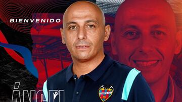 Ángel Villacampa, entrenador del Levante.