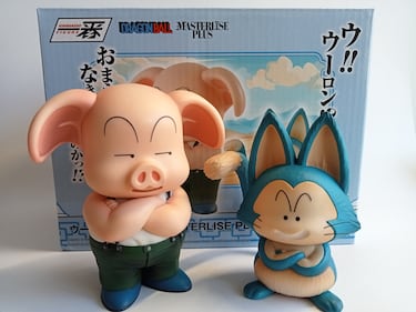 El triángulo amoroso más divertido de ‘Dragon Ball’ en estas geniales figuras de Yamcha, Bulma y Chi-Chi