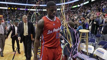 Travis Leslie, con los Clippers en 2012.