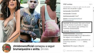 Pelea entre Neymar y Chris Brown por Bruna Marquezine