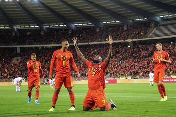 Edad: 26 años, 4 meses y 28 días
Partido: Bélgica 9-0 San Marino. Jugado el 11 de octubre de 2019, partido clasificatorio para la EURO 2020.