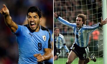 Luis Suárez destacó al argentino Batistuta y al uruguayo Enzo Francescoli como referentes de su infancia. "He admirado muchísimas cosas de ellos dos, y está difícil, pero de Batistuta, siendo numero nueve, siempre he aprendido cosas de él" dijo el delante