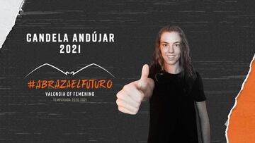 Candela Andújar es nueva jugadora del Valencia.