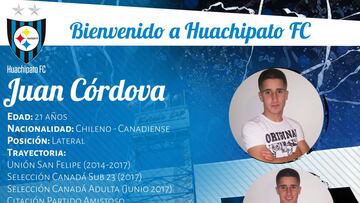Huachipato anuncia la llegada de un 'canadiense' como refuerzo