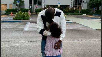 Enner Valencia viajó a USA a para reencontrarse con su hija